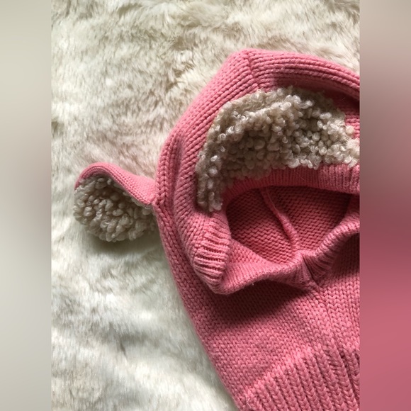 Little Lamb Knitted Kids Hat - Picture 4 of 5